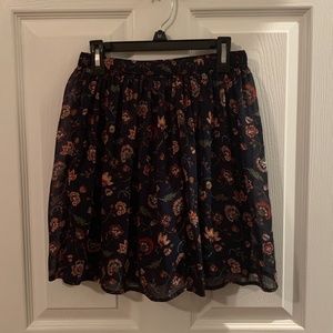 Hollister Floral Skirt